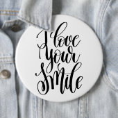 Ich liebe dein Lächeln Button (Beispiel)