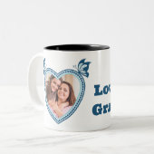 Ich Liebe dein Oma Zweifarbige Tasse (Vorderseite Links)