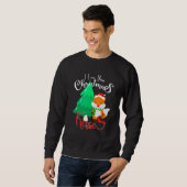 Ich liebe deine Weihnachtsküssen Sweatshirt (Vorne ganz)