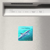 Ich liebe Delfine Magnet (In Situ (Geschirrspüler))