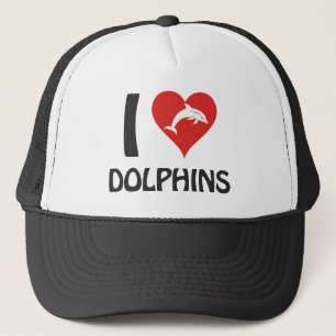 Ich liebe Delfine Truckerkappe