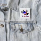 Ich liebe den 4. Juli Button (Beispiel)