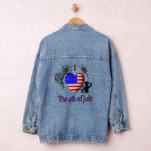 Ich liebe den 4. Juli Jeansjacke (Hangar)