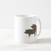 Ich liebe den Bacon, ich Liebe Bacon Kaffeetasse (VorderseiteRechts)