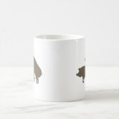 Ich liebe den Bacon, ich Liebe Bacon Kaffeetasse (Mittel)
