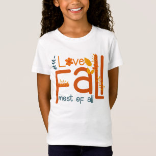 Ich liebe den Herbst am meisten – Herbstästhetik-D T-Shirt