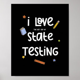 Ich liebe (den letzten Tag der) staatlichen Prüfun Poster