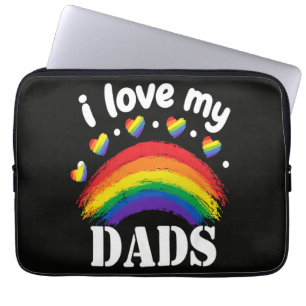 Ich liebe den Regenbogenstolz meines Vaters Laptopschutzhülle