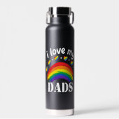 Ich liebe den Regenbogenstolz meines Vaters Trinkflasche (Vorne)