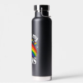 Ich liebe den Regenbogenstolz meines Vaters Trinkflasche (Links)