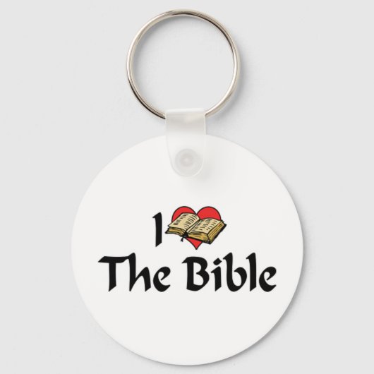 Ich Liebe den Schlüsselanhänger der Bibel (Vorderseite)