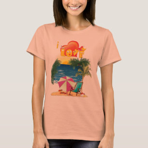 Ich liebe den Strand im Sommer T-Shirt