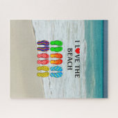 Ich liebe den Strand,  Puzzle (Horizontal)