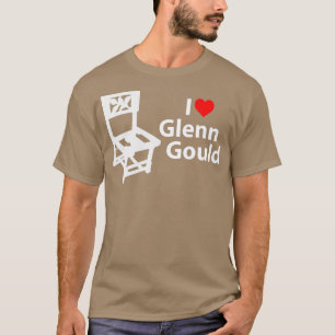 Ich liebe den Stuhl von Glenn Gould T-Shirt