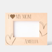 Ich Liebe den Tagesbildern meiner Mutter Geätzte Rahmen (Vorderseite)