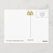 Ich Liebe den Zirkus! Circus Train Postkarte (Rückseite)