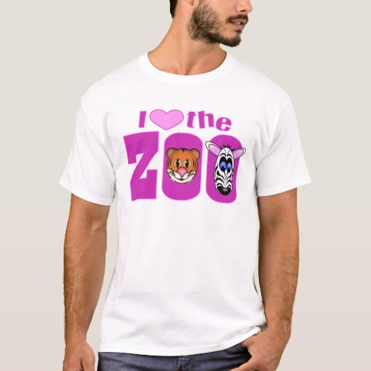 Ich liebe den Zoo T-Shirt (Vorderseite)