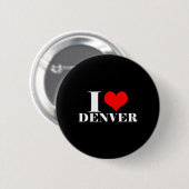 Ich liebe Denver Button (Vorne & Hinten)