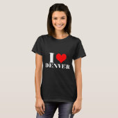 Ich liebe Denver T-Shirt (Vorne ganz)