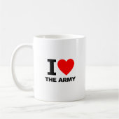 Ich Liebe der Armee Kaffeetasse (Links)