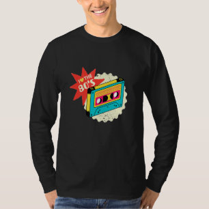 Ich Liebe des 80er Cassette Tape Achtzigers Party T-Shirt