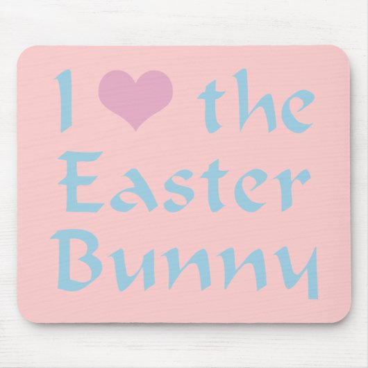 Ich Liebe des Osterhimmels Mousepad (Vorne)