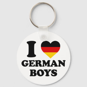Ich Liebe deutsche Jungs Schlüsselanhänger