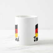 Ich Liebe Deutschland Kaffeetasse (Mittel)