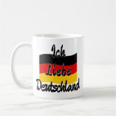 Ich Liebe Deutschland Kaffeetasse (Links)