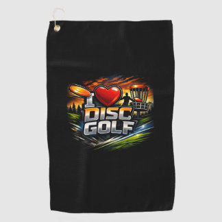 Ich liebe DG Golfhandtuch