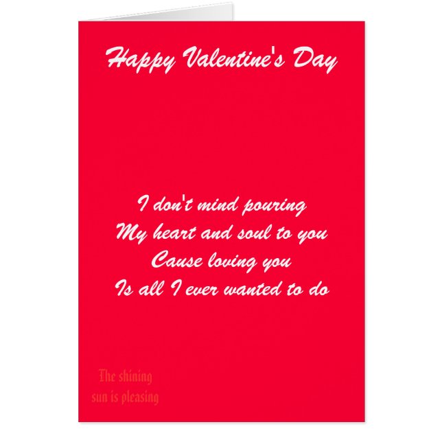 Ich Liebe dich (Vorne)