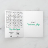 Ich liebe dich A-Latte | Valentinstag Karte (Innenseite)