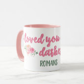 Ich liebe dich an deinem dunkelsten // Bibelversen Tasse (Vorderseite Links)