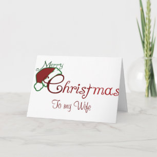 ICH LIEBE DICH AN WEIHNACHTEN AM MEISTEN EHEDAME KARTE