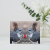 Ich Liebe dich auch Postkarte (Stehend Vorderseite)