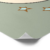 Ich Liebe dich auf das Mond- und Hinterposter Poster (Ecke)