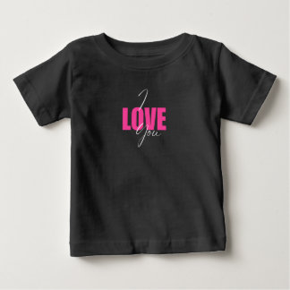 Ich liebe dich Baby T-Shirt – Lustige romantische
