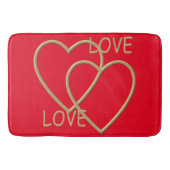 Ich Liebe dich Badematte (Vorderseite)