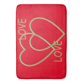 Ich Liebe dich Badematte (Vorderseite Vertikal)