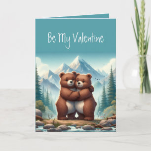 Ich liebe dich Beary Viel Cute Valentinstag Karte
