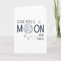 Ich liebe dich bis zum Mond