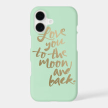 ICH LIEBE DICH BIS ZUM MOND UND ZURÜCK | IPHONE-HÜ