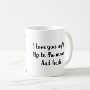 Ich liebe dich bis zum Mond – und zurück Kaffeetasse