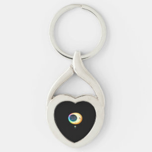 Ich liebe dich bis zum Mond und zurück Romantische Schlüsselanhänger