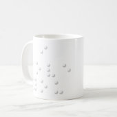 Ich liebe dich (Braille) Kaffeetasse (Vorderseite Links)