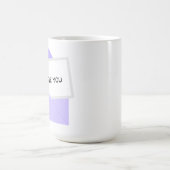 Ich liebe dich Brief Kaffeetasse (Mittel)