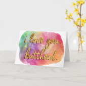 Ich Liebe dich, Butthead Karte (Gelbe Blume)