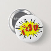 Ich Liebe dich Button (Vorne & Hinten)