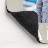 Ich liebe dich Daddy Kind Foto Mousepad (Ecke)