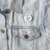 Ich liebe dich Daddy Superheld Vater und Kind Knop Button (Beispiel)